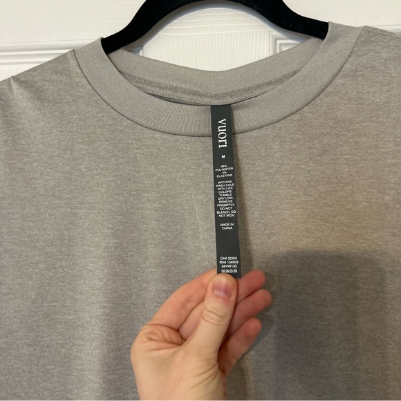 Vuori Daydream Crew long sleeve tshirt gray medium - Picture 5 of 6